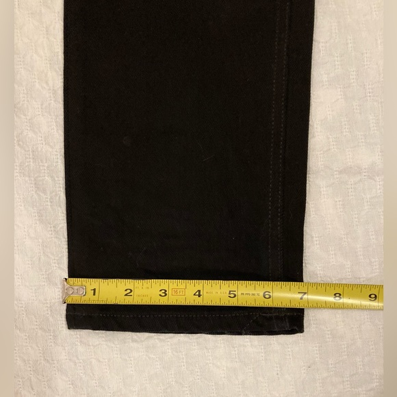 Nudie Jeans Black Grim Tim 32x32 - Picture 2 of 10